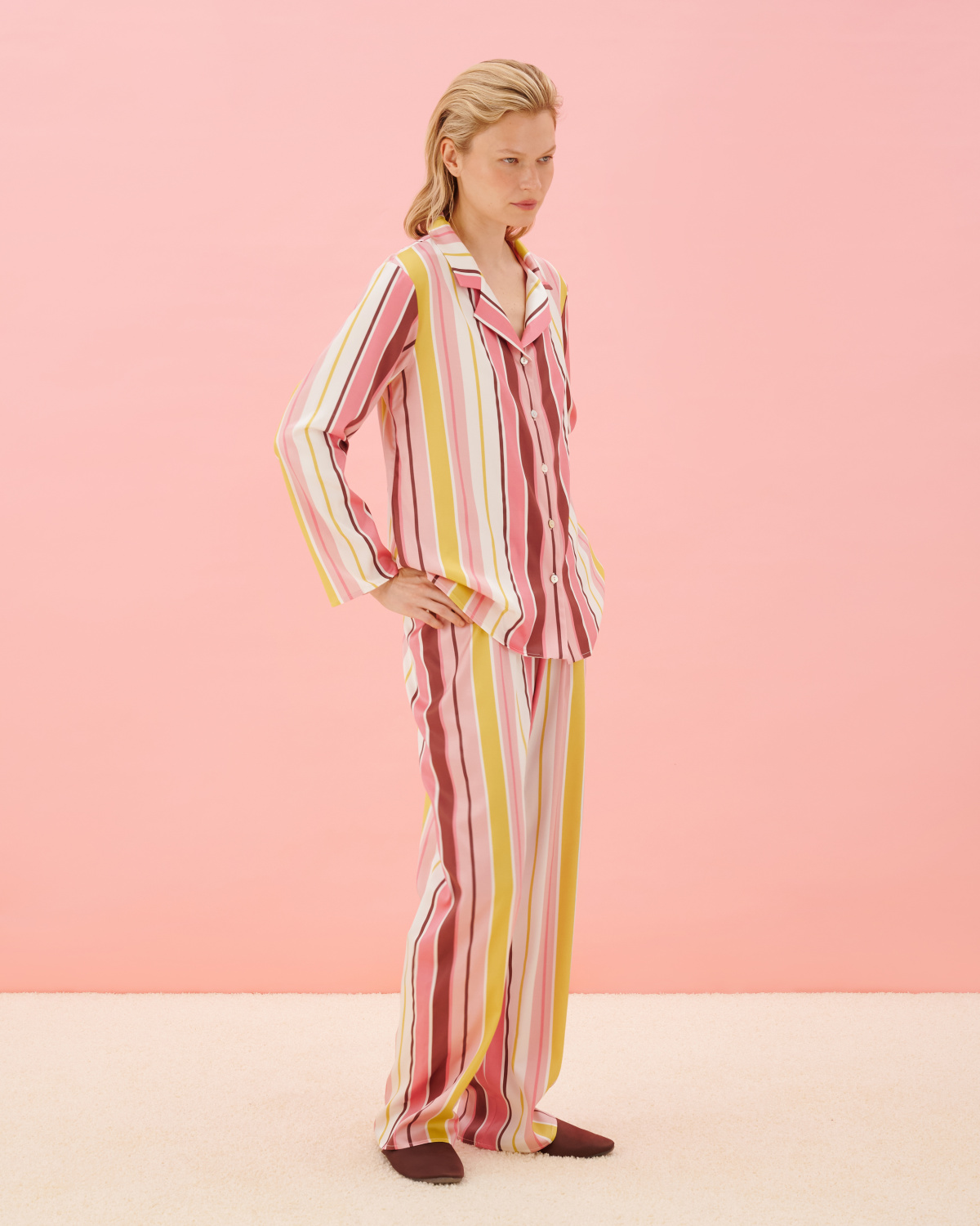 Пижама шелковая Lou