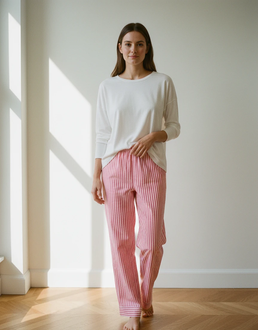 Хлопковые брюки женские Roza