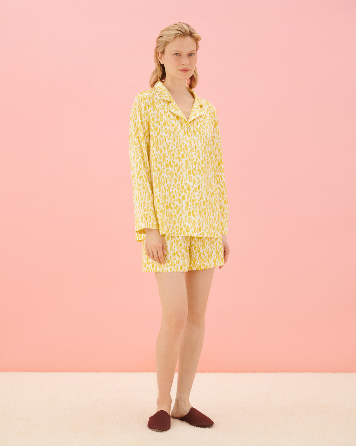 Пижама шелковая Leo