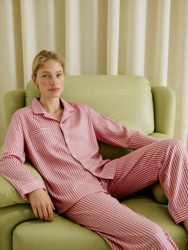 Пижама розовая Roza