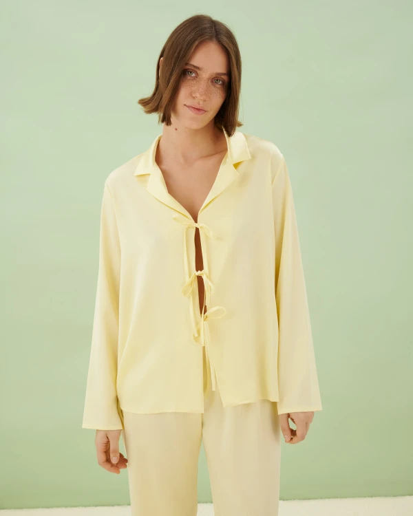 Пижама шелковая Buttercup chill