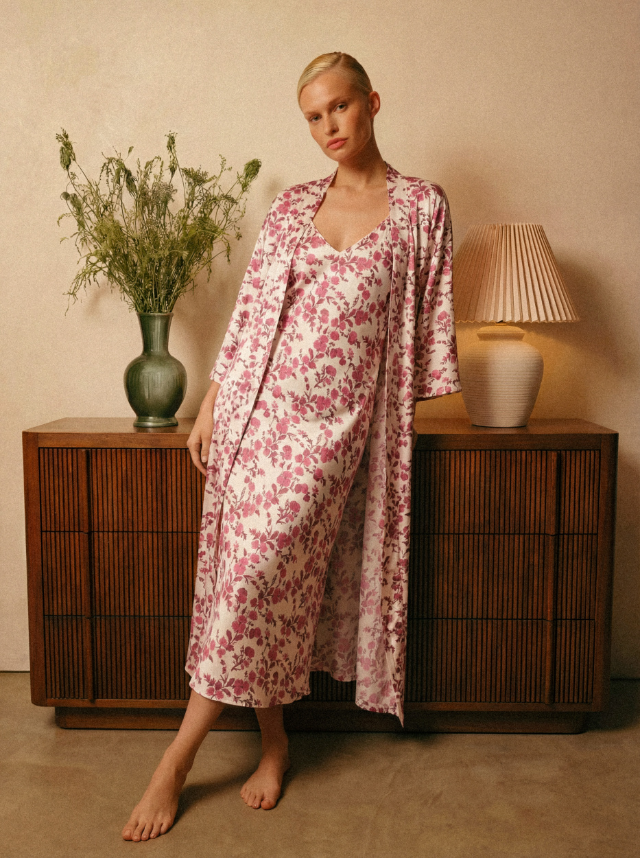 Шелковое платье Rosie