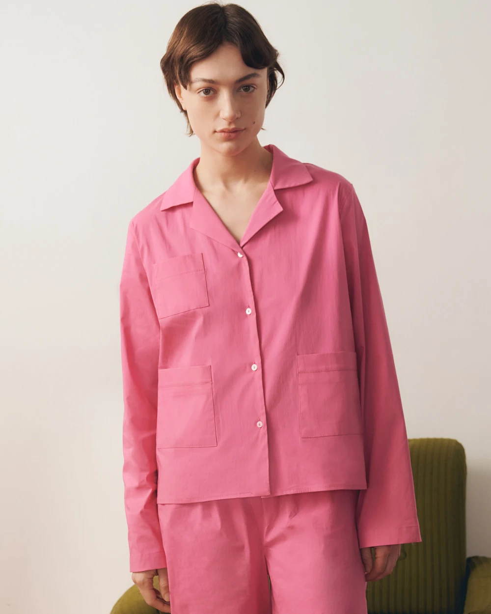 Пижама женская с брюками розовая Barbie