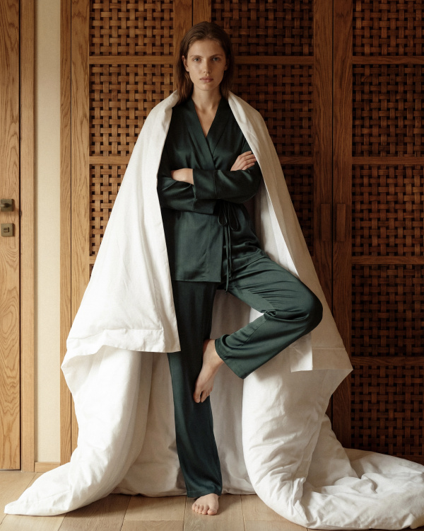 Пижама шелковая Kelly chick