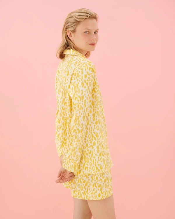 Пижама шелковая Leo