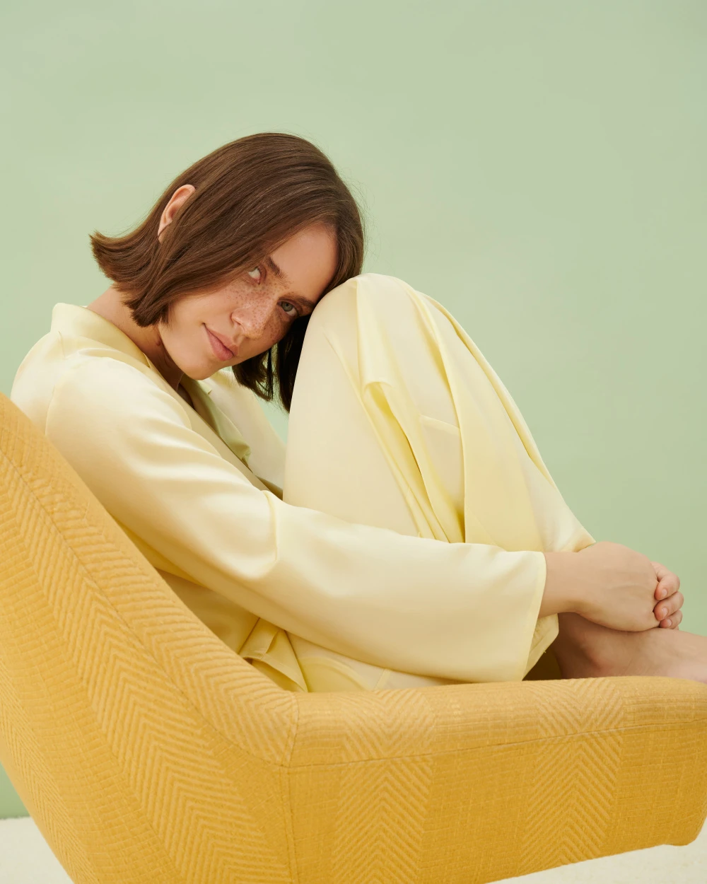 Пижама шелковая Buttercup relax