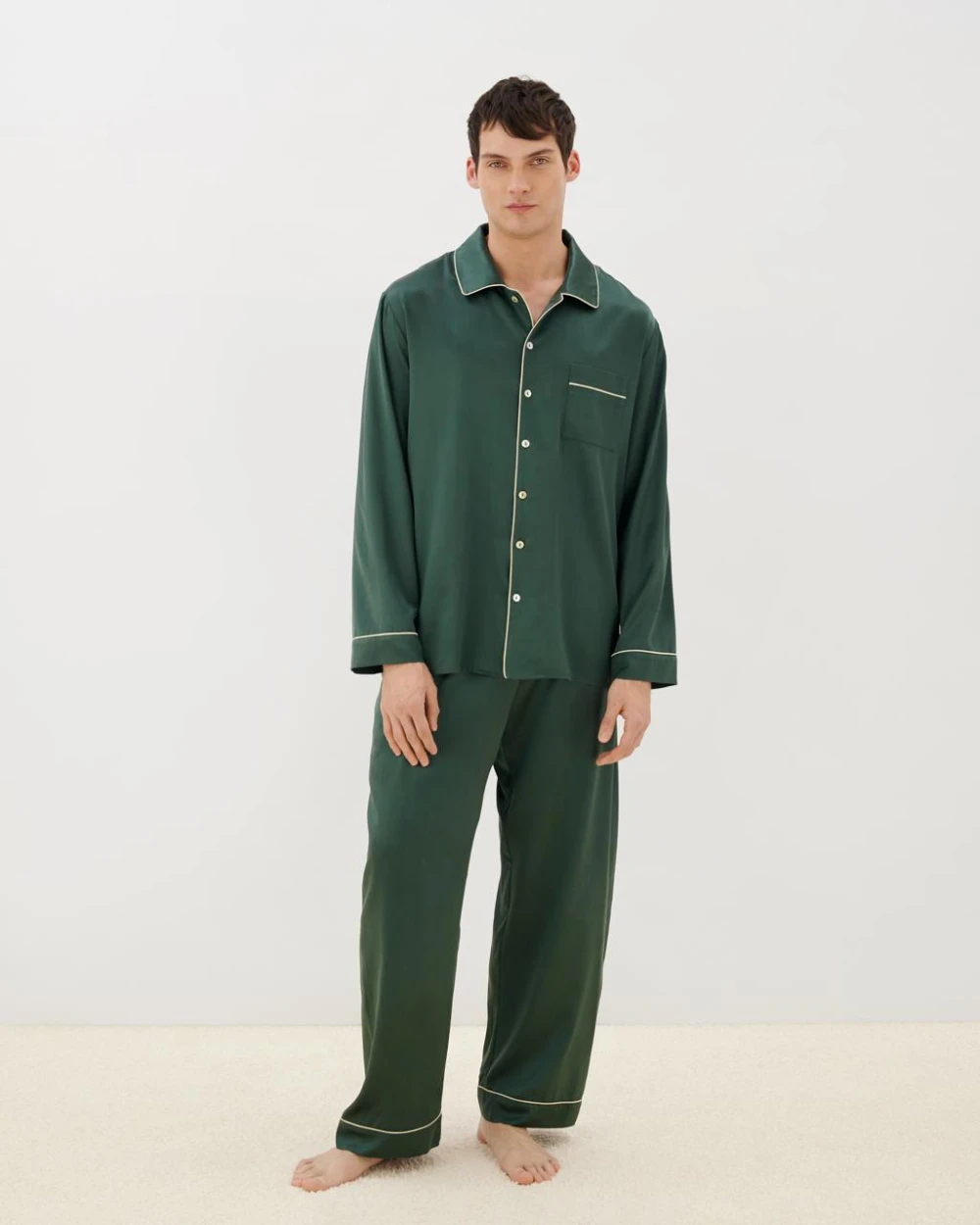 Пижама мужская шелковая Sten