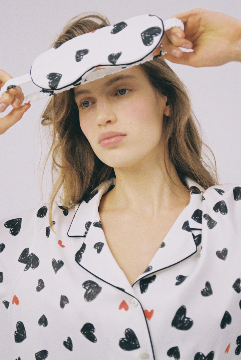 Пижама женская с шортами Blush