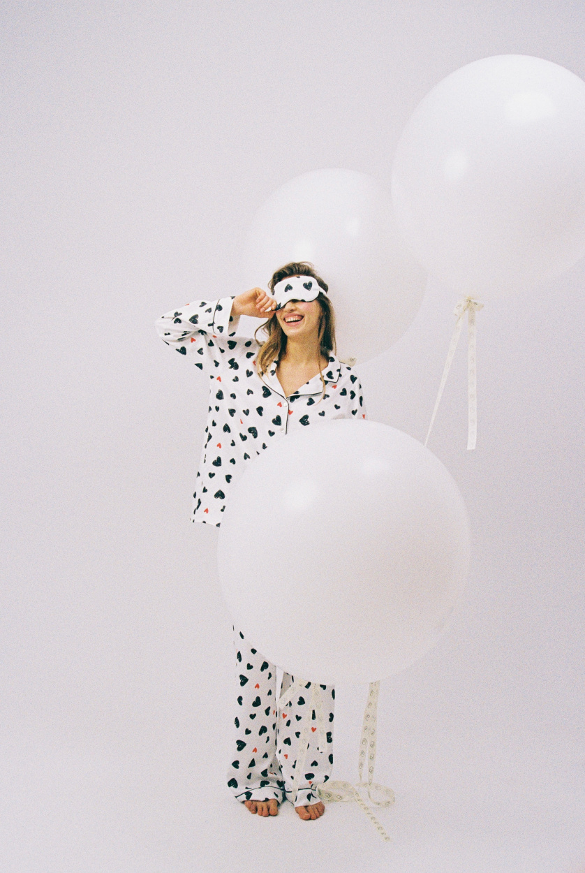 Пижама женская с шортами Blush