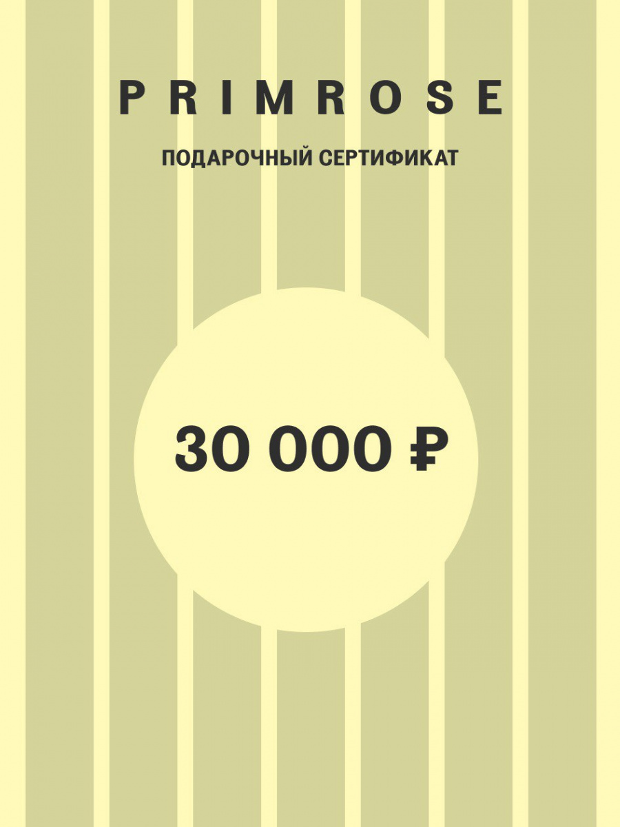 Подарочный сертификат на 30 000 рублей. Электронная доставка