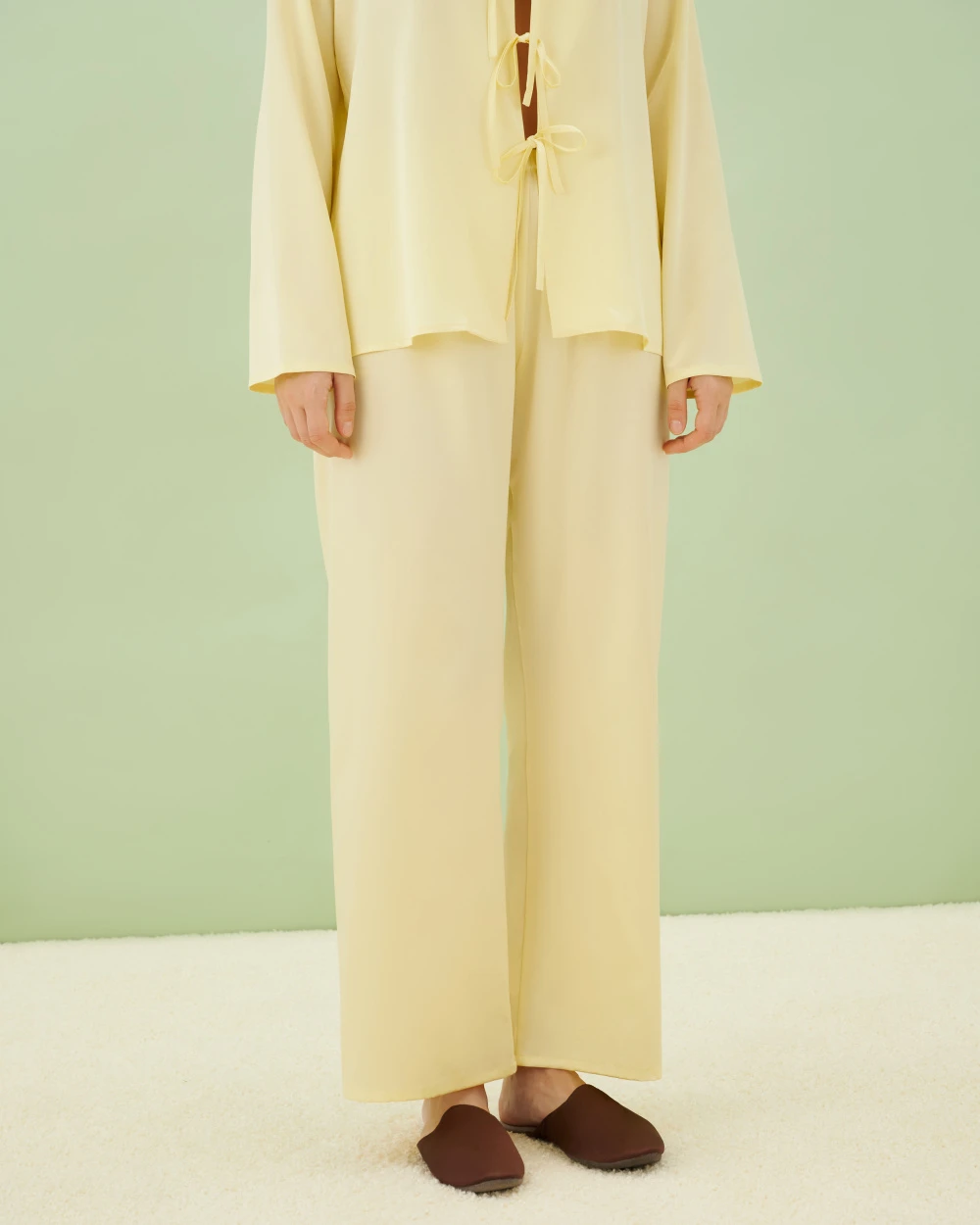 Пижама шелковая Buttercup chill