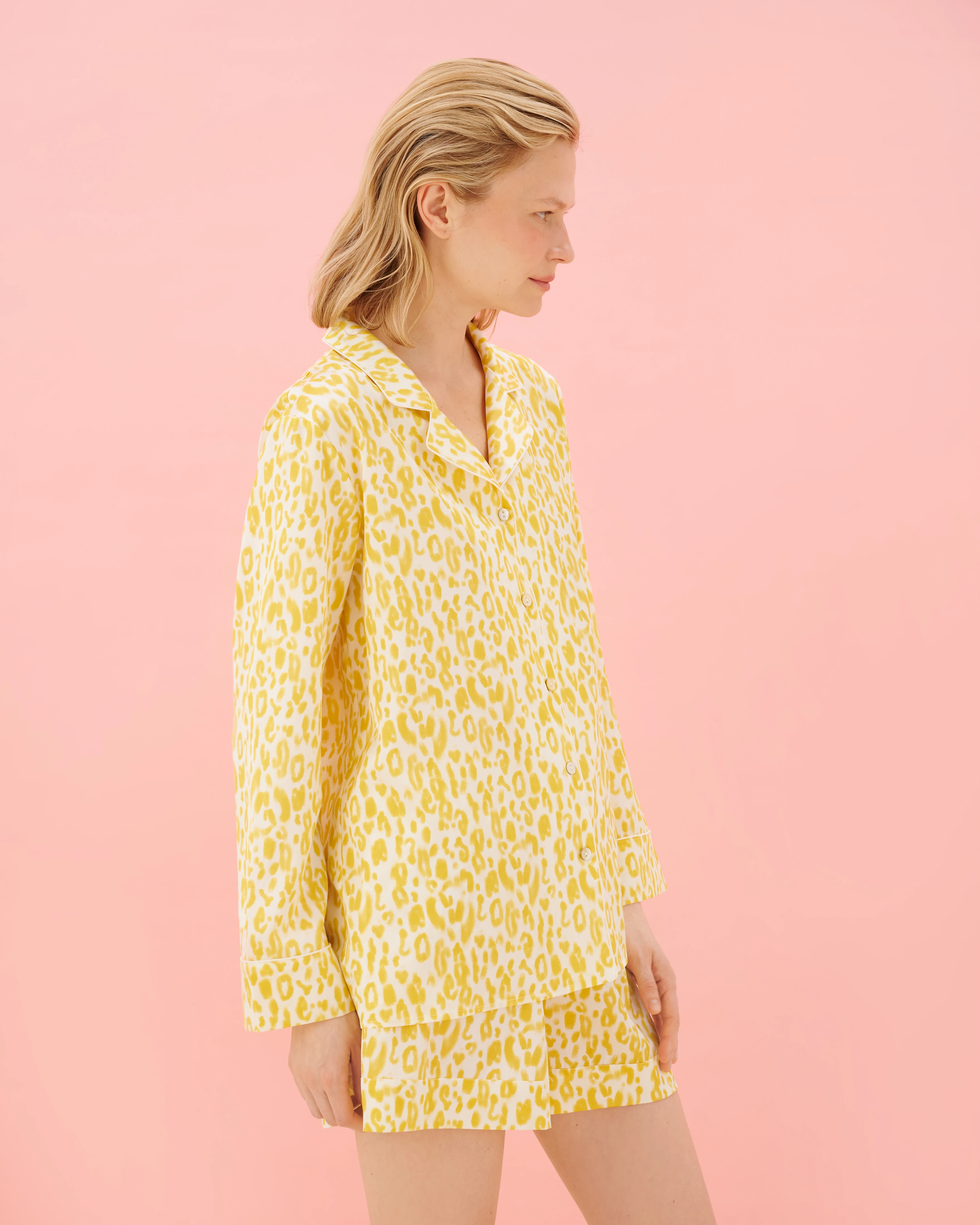 Пижама шелковая Leo