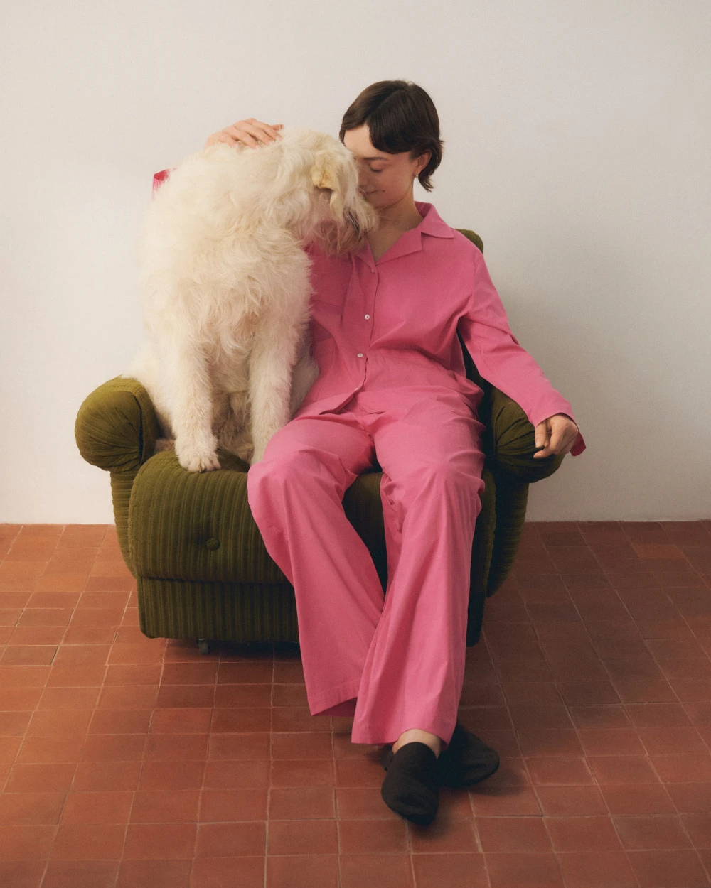 Пижама женская с брюками розовая Barbie