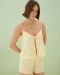 Пижама шелковая Buttercup nude