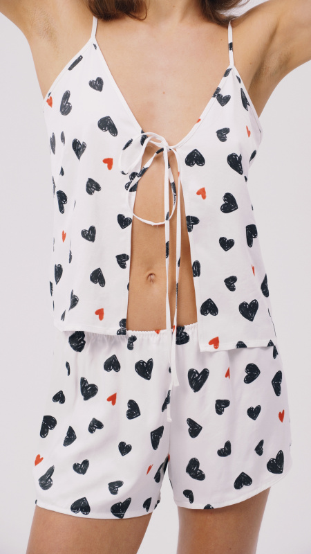 Пижама женская с шортами Tease